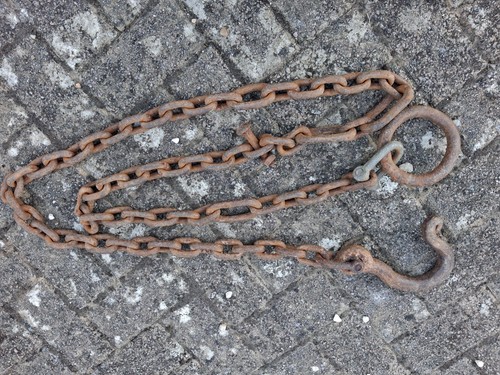Vintage industrial chain - industrial,