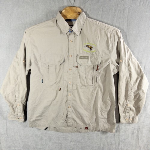 Simms fishing dry - 3x, button