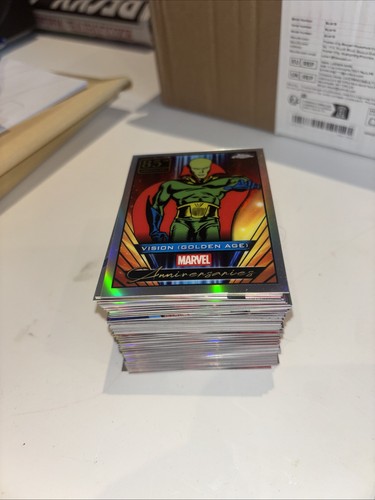 Topps chrome marvel 2025 bulk - chrome,