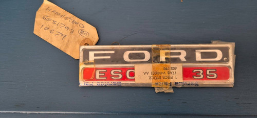 Genuine ford escort van - ford, 35