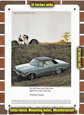 Metal Sign - 1965 Pontiac