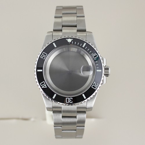 Silver watch cases steel