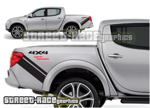 Mitsubishi l200 012 - l200, side