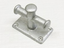 Galvanised boat bollard - boat,