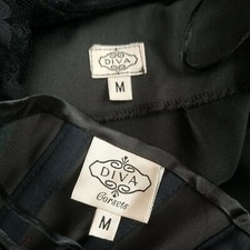 Women's Diva Catwalk Corset Red & Fishtail Maxi Lace Skirt Black Set Gothic Med