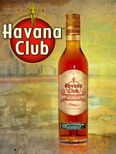 Havana club retro - metal, sign