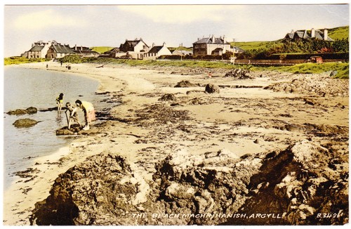 Argyll postcard the - postcard, beach