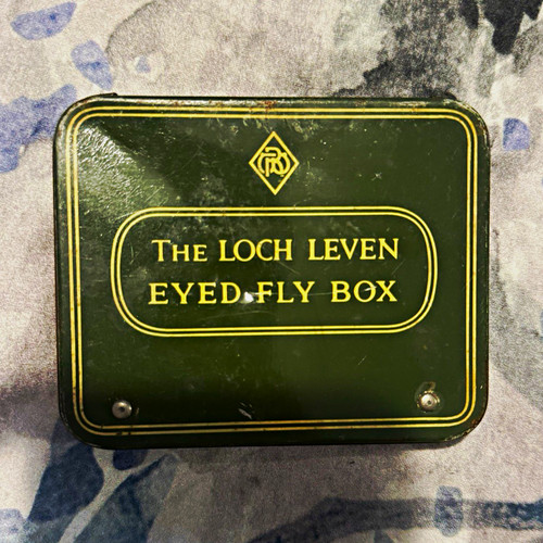 Loch leven eyed fly box - box, tin