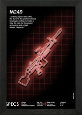 M249 Neon Weapon blueprint