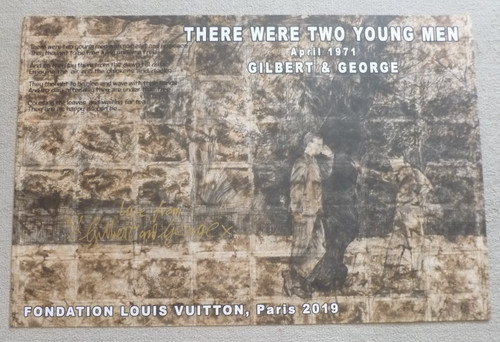 Gilbert and george there were - george,