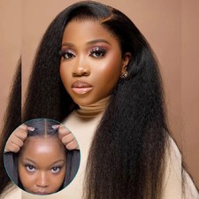 Kinky Straight Glueless Wigs