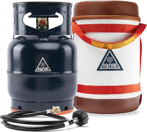 Refillable gas growler - growler, deluxe