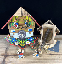 2 German novelty cuckoo wall