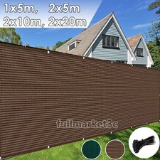 1m, 2m x 5M/10M/20M Privacy Screen Netting Fence Garden Windbreak 90% Shade Net