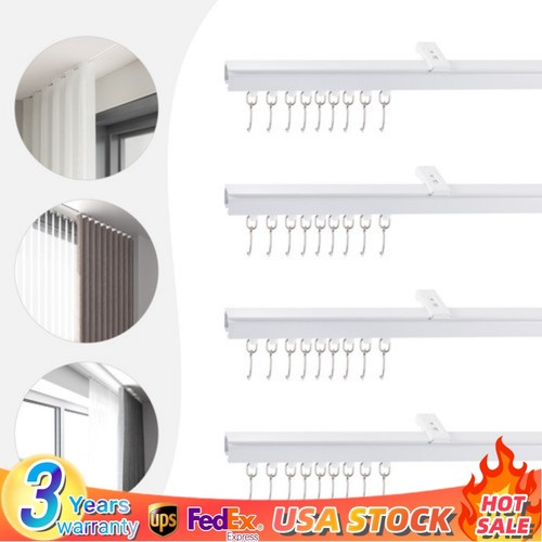 Curtain track hooks - curtain, w/