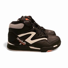 Reebok Pump  Dee Brown Black/White Size 10.5