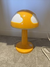 IKEA Skojig Orange Mushroom Cloud Table Lamp WORKING 