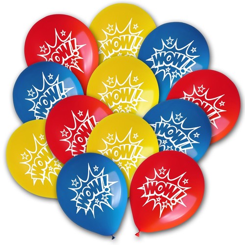 12pcs superhero theme party - theme,