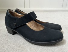 Hartjes black genuine suede