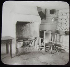 Glass Magic Lantern Slide ROOM