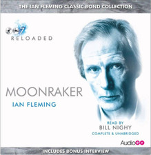 MOONRAKER - IAN FLEMING -6 CD AUDIOBOOK  by Bill Nighy NEW/UNSEALED - JAMES BOND