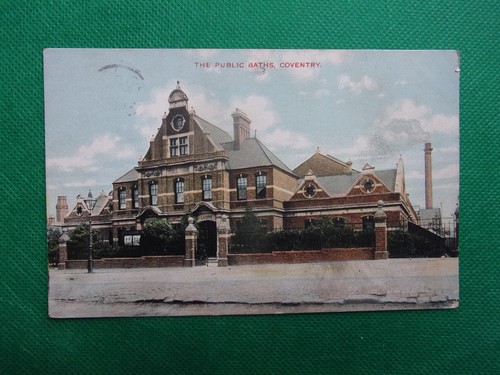 Postcard coventry showing - postcard-, coventry,
