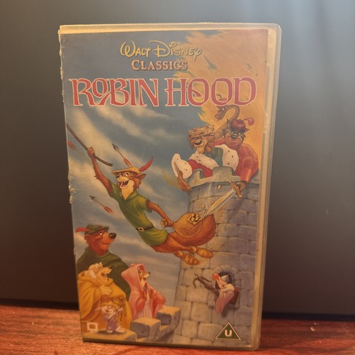 Robin hood vhs walt - robin,