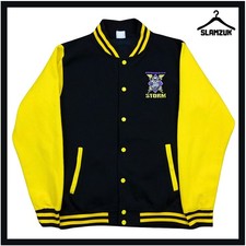 Manchester Storm Ice Hockey Jacket AWDis Medium Bomber Varsity Top 2000s GQ8