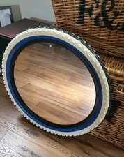 Vintage Ikea GT Super BMX bike tyre wall mirror