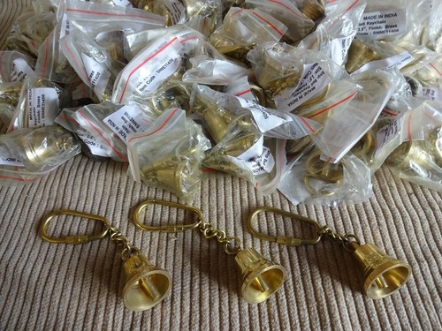 Solid brass ships bell - brass,