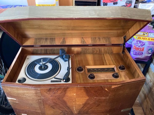 Vintage radiogram piece - radiogram,,