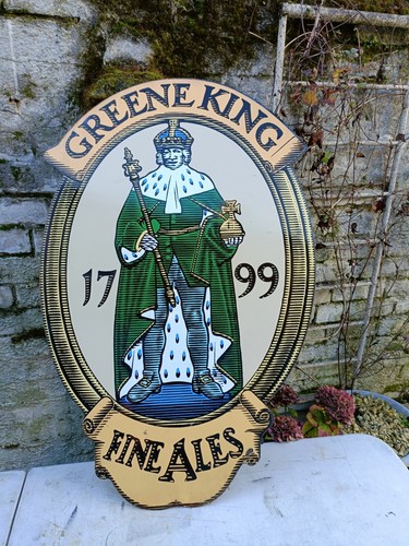 Enamel sign - enamel,