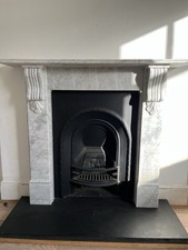 Victorian Style Carrara Marble