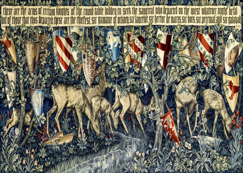 Medieval tapestry wall art - tapestry,