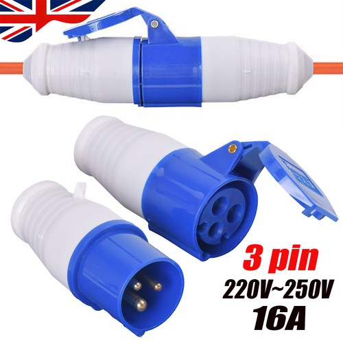 Mains hook site pin plug - mains,