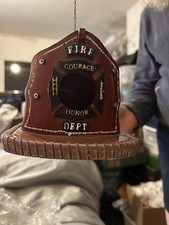 Unusual Fireman Helmet Bird