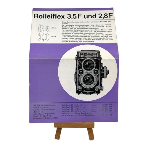Rolleiflex and 8f - 2,8f, flyer