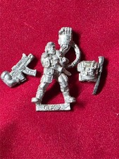 Games Workshop Warhammer 40K Metal Catachan Captain w/ Power Fist Imperial Guard