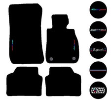 Fits BMW 3 Series E90 E91 2005-2012 Tailored Car Mats Motor Sport Badge Logo