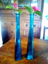 Glass x 2 blue/ green Single