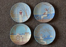 Poole Pottery Set 4 Art Deco