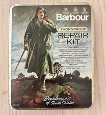 Barbour Thornproof Repair Kit With Thimble, Thread And Dressing. Unused.