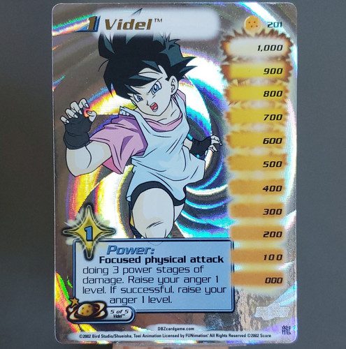 Dragon ball tcg videl 201 - dragon,