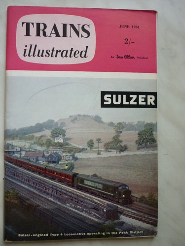 Trains illustrated june 1961 - illustrated.,