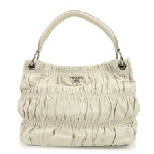 PRADA Gathered Leather