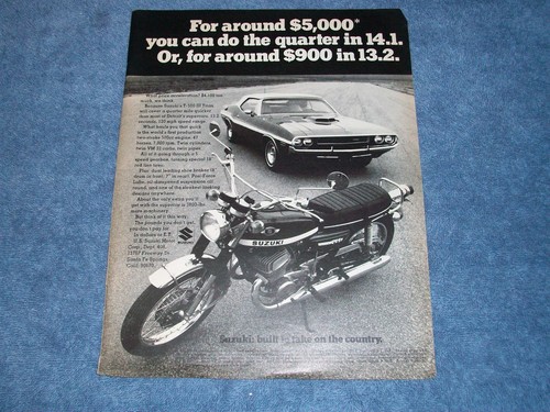1970 suzuki 500 iii titan - 1970,