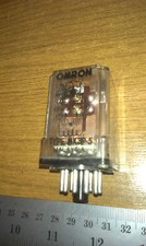 OMRON RELAY TYPE MK3P - 5 AC 50V MECHANICAL ELECTRIC RELAY OLD FRUIT MACHINE