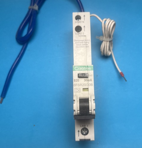 Crabtree b20 rcbo - b20,