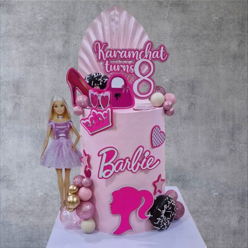 Barbie cake topper