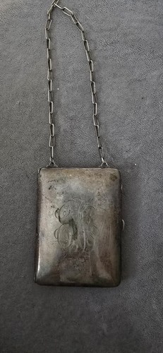 Antique coin purse with powder